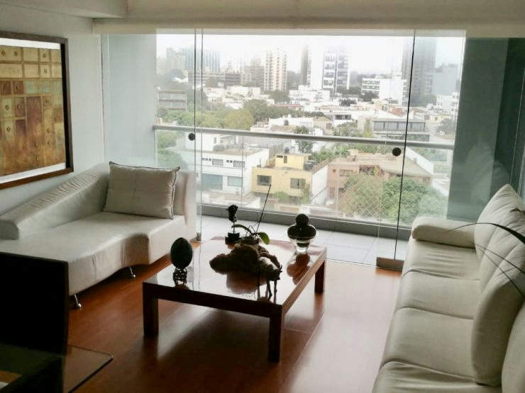 VENDO, dpto. en Av. Salaverry, San Isidro (dúplex,terraza, 3 dorm, vista a la ciudad)