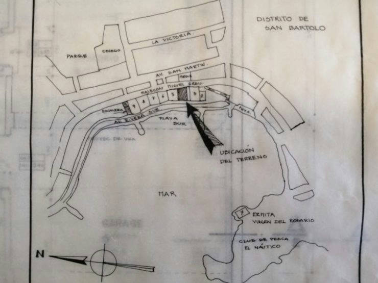 VENDO, 04 Casas como Terrenos en la Rivera Sur de San Bartolo – US$950.00 por mt2