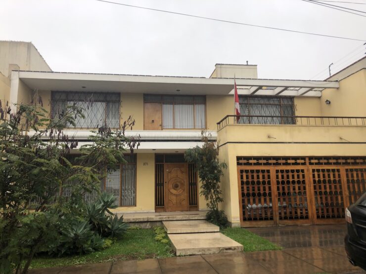 VENDO, Casa el Olaechea, Rosedal, Miraflores, con salida a parque