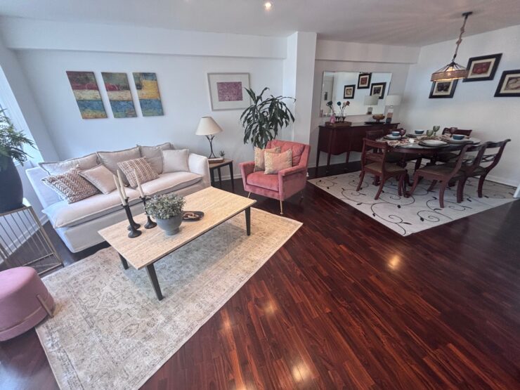 ALQUILO, dpto duplex, amoblado, en Carlos Porras Osores, San Isidro (3 dorm)