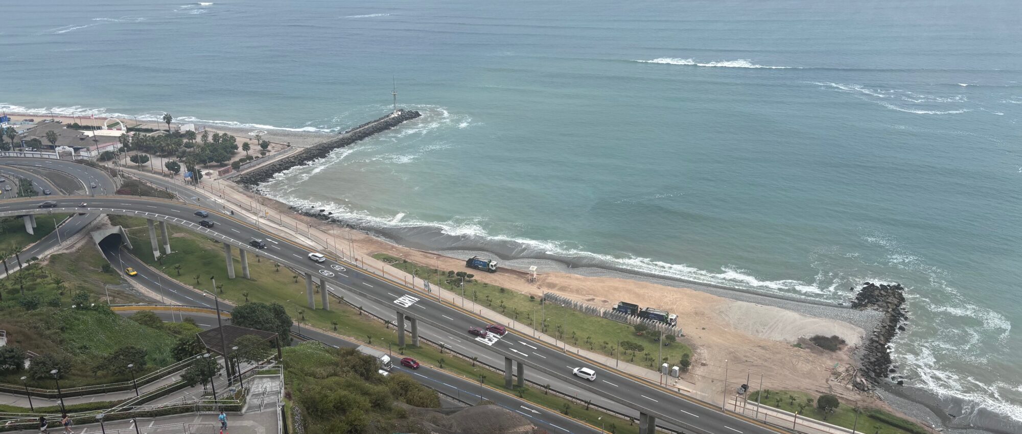 VENDO, dpto con excelentes vistas frente al mar, Malecon de la Reserva 1163, piso 12, Miraflores (4 dorm)