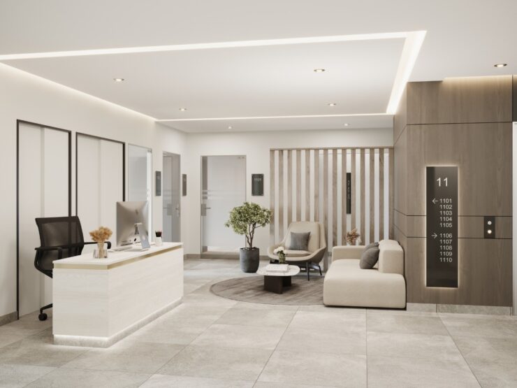 VENDO, Oficinas de Estreno desde 19mts. en Gris – Edif. Boulevard Centro Empresarial – Surco